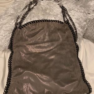 Steve Madden Metallic chain handbag hobo